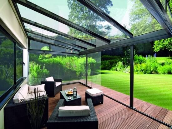 Modern Lean To Conservatory