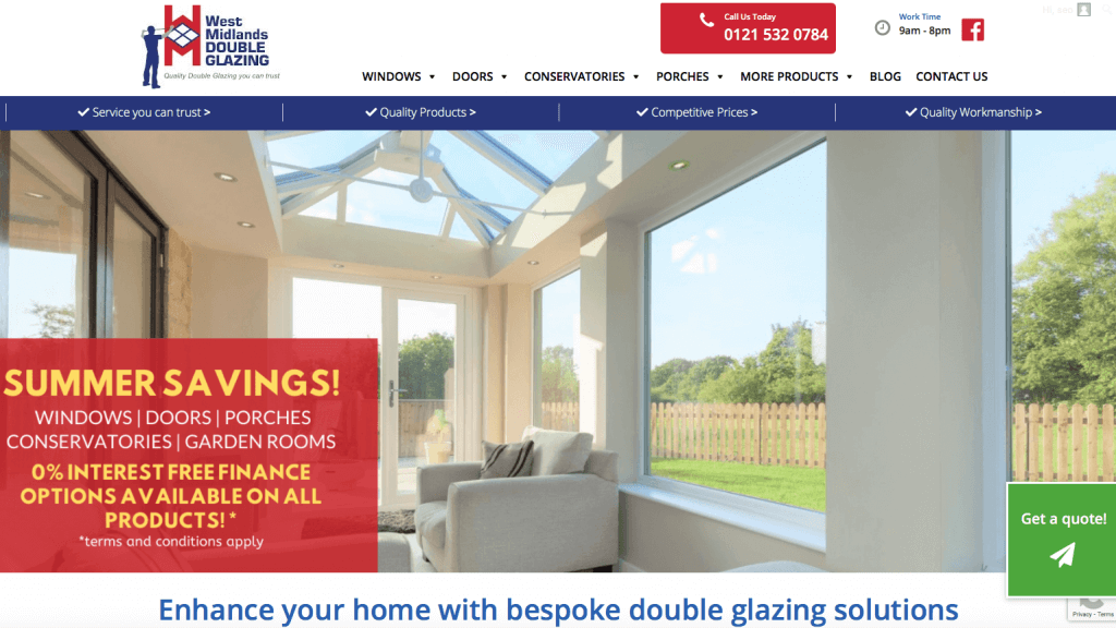 Choose West Midlands Double Glazing