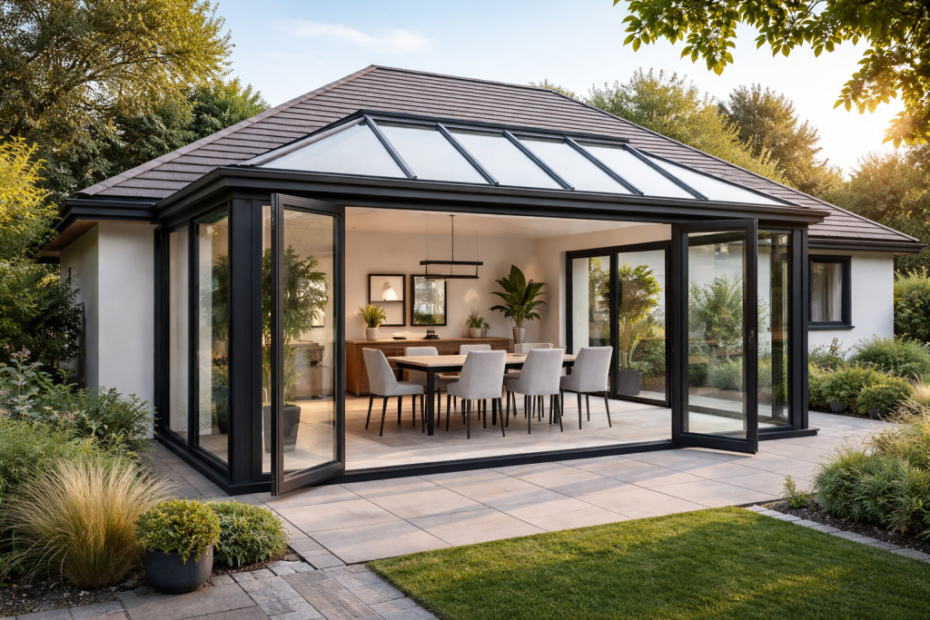Modern Bungalow Conservatory